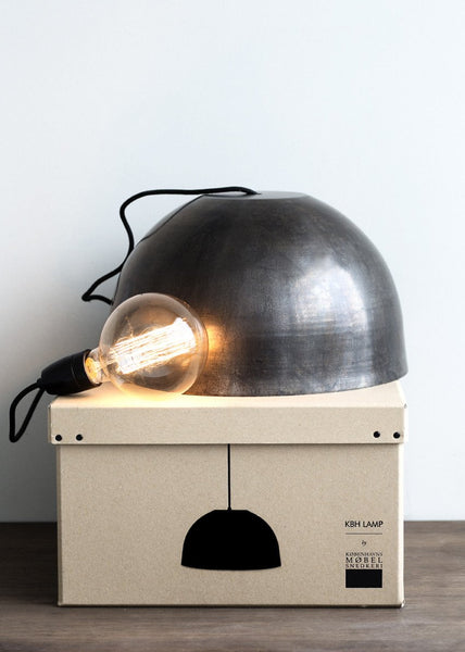 KBH lamp - bruneret messing