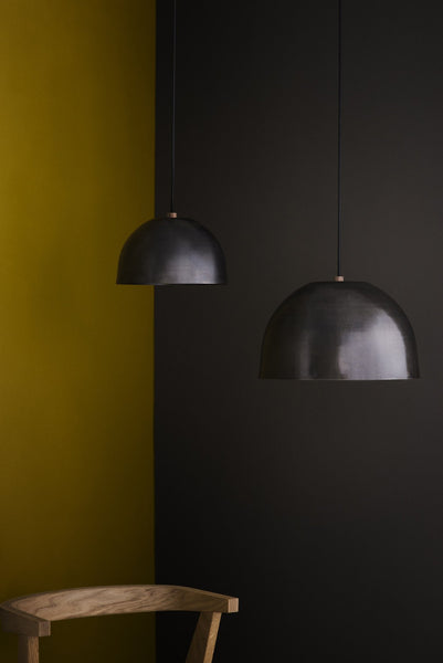 KBH lamp - bruneret messing